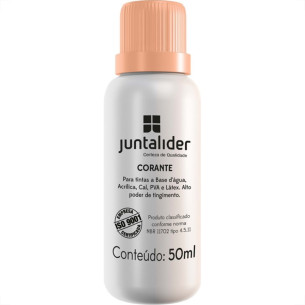 Corante Juntalider Salmao 50Ml Para Tinta 9010000113 . / Kit C/ 12