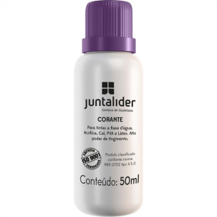 Corante Juntalider Violeta 50Ml Para Tinta 9010000116 . / Kit C/ 12