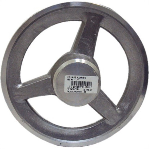 Polia Aluminio Mademil ''A'' 1 Canal 7''/180Mm Pal180A1 Polia Aluminio Mademil ''A'' 1 Canal 7''/180Mm Pal180A1