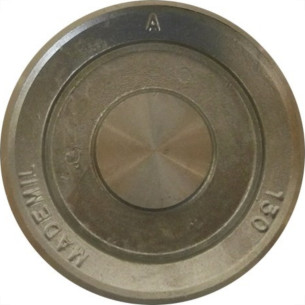 Polia Aluminio Mademil ''A'' 2 Canais 5.1/8/130 Pal130A2 Polia Aluminio Mademil ''A'' 2 Canais 5.1/8/130 Pal130A2