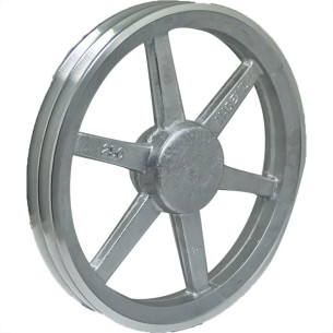 Polia Aluminio Mademil ''A'' 2 Canais10''/250Mm Pal250A2 Polia Aluminio Mademil ''A'' 2 Canais10''/250Mm Pal250A2