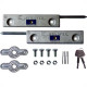 Trava Lateral Tetra Estilofer Aluminio 1Par 1 Trava Lateral Tetra Estilofer Aluminio 1Par 1