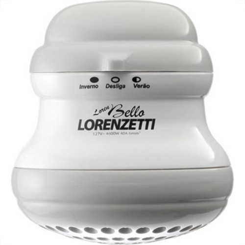 Ducha Lorenzetti Bello Banho 5500W 3T 127V Cinza Ducha Lorenzetti Bello Banho 5500W 3T 127V Cinza