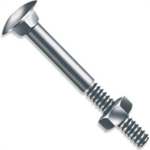 Parafuso Frances Jomarca (70)1/2X2.1/4 Ww Com Porca 50Pecas 09400/26563