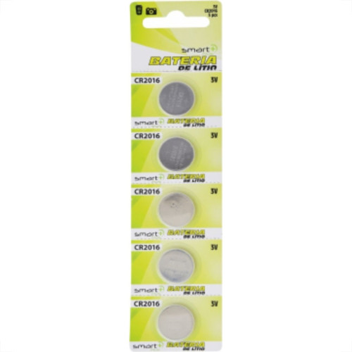 Pilha Golden Bateria 3V Cr2016 Com 5 Pecas Fx-2016 Pilha Golden Bateria 3V Cr2016 Com 5 Pecas Fx-2016