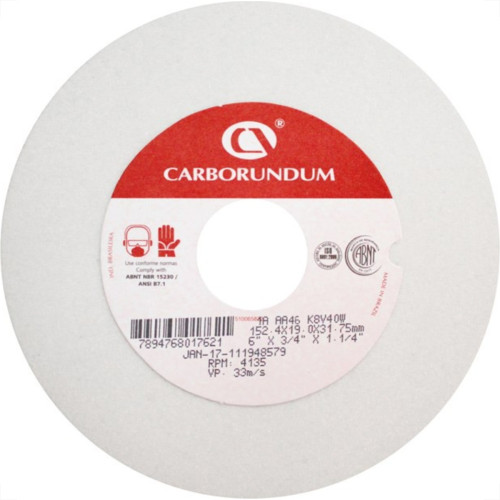 Rebolo Carborundum Branco 6X3/4X46 Rebolo Carborundum Branco 6X3/4X46