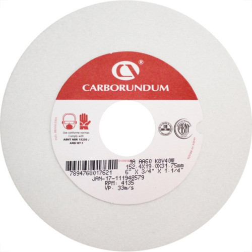 Rebolo Carborundum Branco 6X3/4X60 Rebolo Carborundum Branco 6X3/4X60