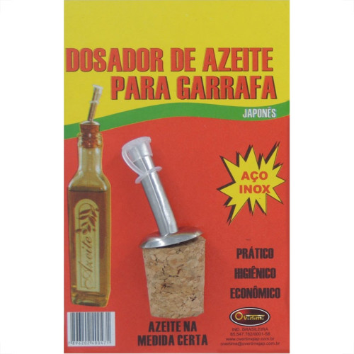 Dosador De Azeite Para Garrafa 80004 Dosador De Azeite Para Garrafa 80004