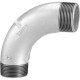 Tupy Curva Macho Ferro Galvanizado 3/8'' Tupy Curva Macho Ferro Galvanizado 3/8''
