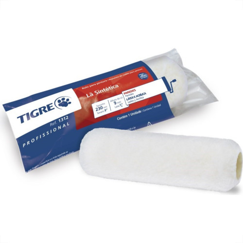 Rolo La Tigre Sintetico 23Cm Sem Cabo Rolo La Tigre Sintetico 23Cm Sem Cabo