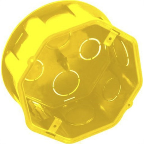 Caixinha Luz Plastica Fms Mondiale Amarela Orelha Plastica 3000 - Kit C/50 Caixinha Luz Plastica Fms Mondiale Amarela Orelha Plastica 3000 - Kit C/50