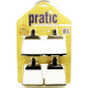 Pe Geladeira/Fogao Plastico Quadrado Luxo Pratic Branco Pe Geladeira/Fogao Plastico Quadrado Luxo Pratic Branco