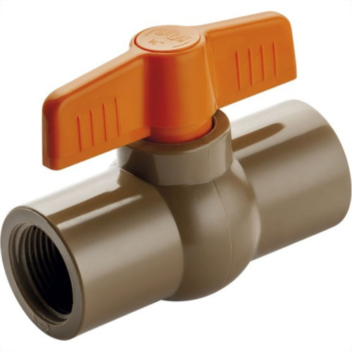 Registro Esfera Pvc Herc Rosca Rosca 3/4'' Reforcado 3165 Registro Esfera Pvc Herc Rosca Rosca 3/4'' Reforcado 3165