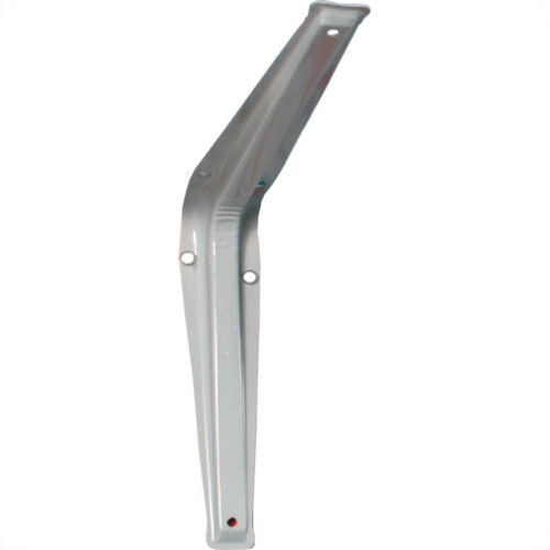 Suporte Prateleira Fercar Cinza 08 X 10 24 - Kit C/24 Suporte Prateleira Fercar Cinza 08 X 10 24 - Kit C/24