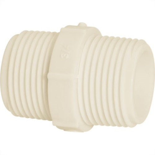Niple Branco Amanco Rosca/Rosca 1'' X 1'' 10200/11756 - Kit C/24 Niple Branco Amanco Rosca/Rosca 1'' X 1'' 10200/11756 - Kit C/24