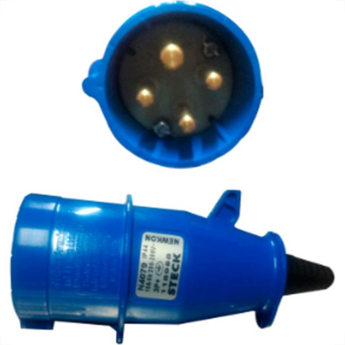 Pino 3 Polos+Terra Steck 220V 16A Azul N4079 Pino 3 Polos+Terra Steck 220V 16A Azul N4079