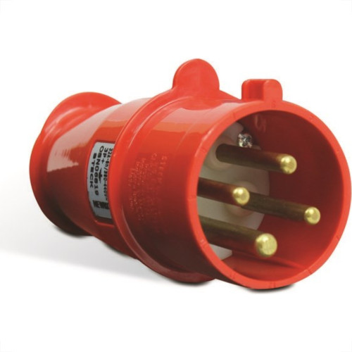 Pino 3 Polos+Terra Steck 380V 16A Vermelho N4076 Pino 3 Polos+Terra Steck 380V 16A Vermelho N4076