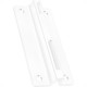 Suporte Prateleira Fico ''Base Para 1 Prateleira Branco - Kit C/12 Suporte Prateleira Fico ''Base Para 1 Prateleira Branco - Kit C/12
