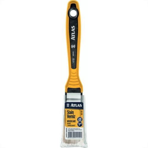 Pincel Trincha Pintura Atlas Dupla 1'' 419/3 - Kit C/12 Pincel Trincha Pintura Atlas Dupla 1'' 419/3 - Kit C/12