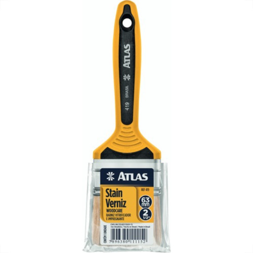Pincel Trincha Pintura Atlas Dupla 2.1/2 419/6 - Kit C/12 Pincel Trincha Pintura Atlas Dupla 2.1/2 419/6 - Kit C/12