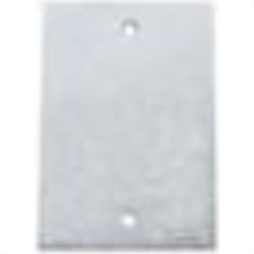 Placa Piso Aluminio Tramontina 4X2 Cega 56121/081 Placa Piso Aluminio Tramontina 4X2 Cega 56121/081