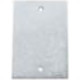 Placa Piso Aluminio Tramontina 4X2 Cega 56121/081 Placa Piso Aluminio Tramontina 4X2 Cega 56121/081