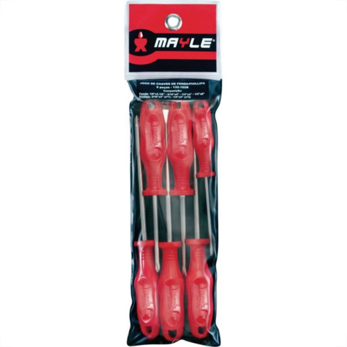 Chave De Fenda Mayle Kit Com 06 Pecas 132102My Chave De Fenda Mayle Kit Com 06 Pecas 132102My