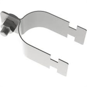 Abracadeira Tipo ''U'' Com Parafuso Perfilado 2.1/2'' 50 Pecas A0330