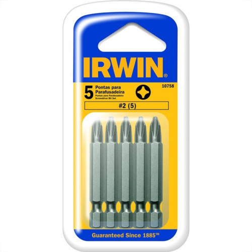 Ponteira Irwin Power Bit Phil.5 Pecas Ponteira Irwin Power Bit Phil.5 Pecas