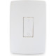 Conjunto Pial Plus 4X2 Branco Com Placa(1Bipolar) 612105 Conjunto Pial Plus 4X2 Branco Com Placa(1Bipolar) 612105