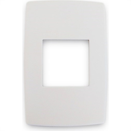 Placa Pial Plus 4X2 (2 Modulos Horizontal) 618502 Placa Pial Plus 4X2 (2 Modulos Horizontal) 618502