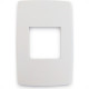 Placa Pial Plus 4X2 (2 Modulos Horizontal) 618502 Placa Pial Plus 4X2 (2 Modulos Horizontal) 618502