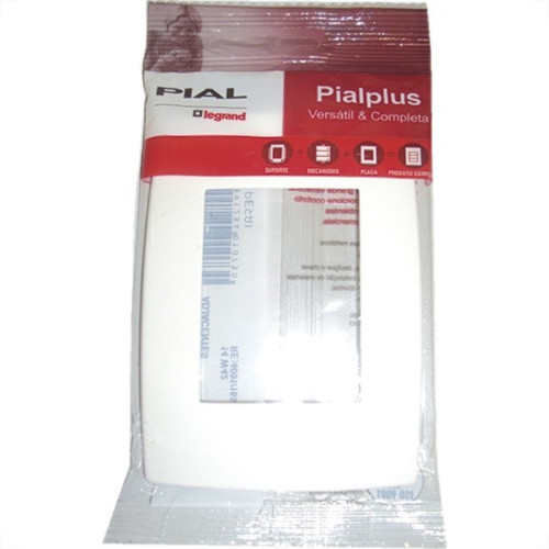 Placa Pial Plus 4X2 (3 Modulos Horizontal) 618503 Placa Pial Plus 4X2 (3 Modulos Horizontal) 618503