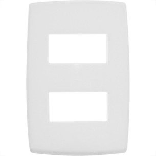 Placa Pial Plus 4X2 (2 Modulos Distanciados) 618506