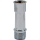 Extensao Torneira Metais Rei Latao Cromado 1/2 Media 10043 - Kit C/6 Extensao Torneira Metais Rei Latao Cromado 1/2 Media 10043 - Kit C/6