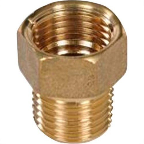Aumento Torneira Metais Rei Latao Amarelo 1/2 Curto 1,5 10019 - Kit C/6 Aumento Torneira Metais Rei Latao Amarelo 1/2 Curto 1,5 10019 - Kit C/6