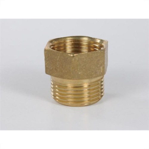 Aumento Torneira Metais Rei Latao Amarelo 3/4 Curto 1,5 10022 - Kit C/6 Aumento Torneira Metais Rei Latao Amarelo 3/4 Curto 1,5 10022 - Kit C/6