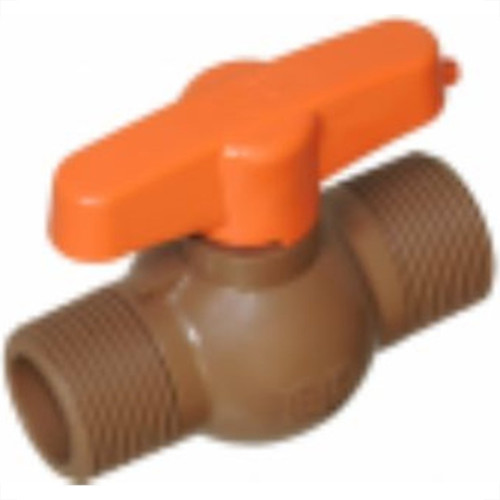 Registro Esfera Pvc Herc Rosca Externa 3/4'' 3189 Registro Esfera Pvc Herc Rosca Externa 3/4'' 3189