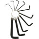 Chave Allen Brasfort 1/16 A 3/8 Com 10 Pecas 8288 Chave Allen Brasfort 1/16 A 3/8 Com 10 Pecas 8288