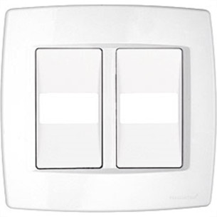 Placa Tramontina Trii 4X4 (2 Modulos) 