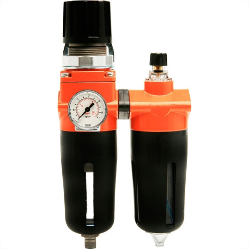 Filtro Regulador De Arlubrificante Waft 12E''Com Manometro 6211