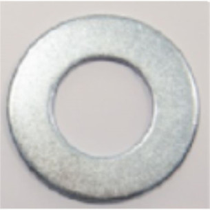 Arruela Lisa Zincada Lgsteel   1.1/2'' Kg +-13 Pecas  9401121Zi