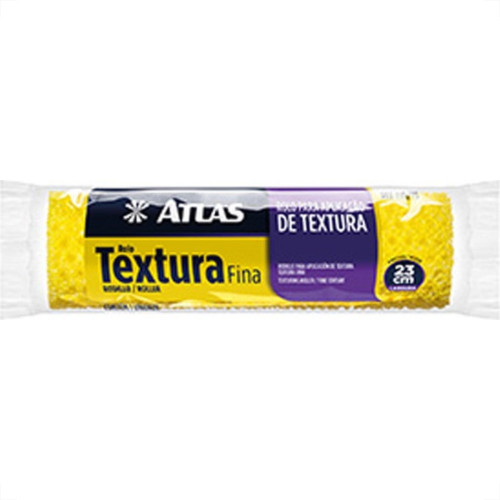 Rolo Textura Atlas Fina Espuma 23 Sem Cabo 110/75 Rolo Textura Atlas Fina Espuma 23 Sem Cabo 110/75