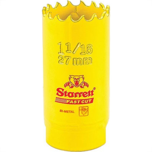 Serra Copo Aco Rapido Starrett 27Mm Sh0116 Serra Copo Aco Rapido Starrett 27Mm Sh0116
