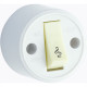 Interruptor Externo Fame Redondo Cinza 1 Campainha Interruptor Externo Fame Redondo Cinza 1 Campainha