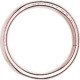 Argola Com Solda 4,9X32 Seleiro Sao Raphael % Argola Com Solda 4,9X32 Seleiro Sao Raphael %