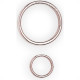 Argola Com Solda 6,0X51 Seleiro Sao Raphael % Argola Com Solda 6,0X51 Seleiro Sao Raphael %
