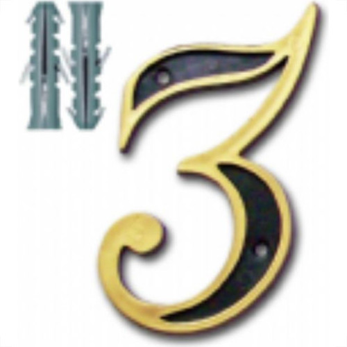 Numero Colonial Pvc Emave 3 Cartela 249 Numero Colonial Pvc Emave 3 Cartela 249