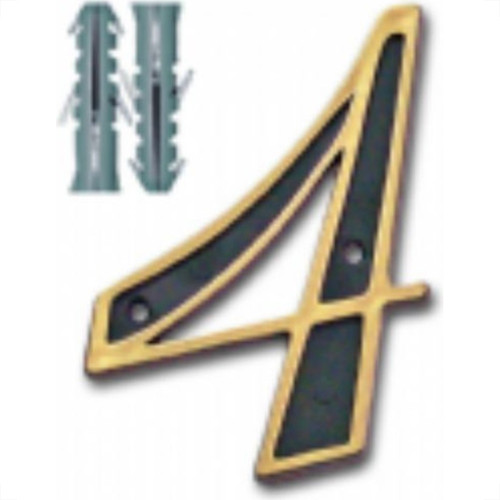 Numero Colonial Pvc Emave 4 Cartela 250 Numero Colonial Pvc Emave 4 Cartela 250