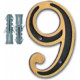 Numero Colonial Pvc Emave 9 Cartela 255 Numero Colonial Pvc Emave 9 Cartela 255